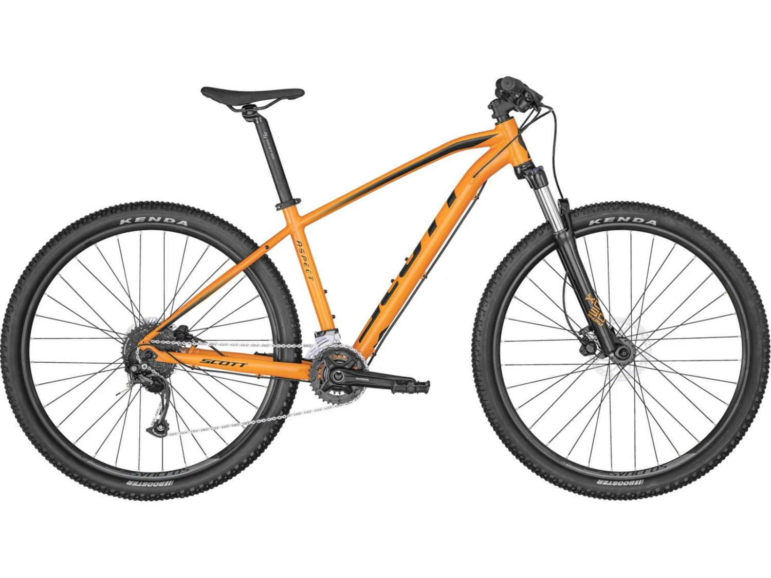 Scott Aspect 950, Tangerine Orange/black 1 Scott Aspect 950, Tangerine Orange/black