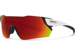 Smith Attack MAG - ChromaPop Sun Red Mirror, Matte White