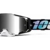 100% Armega Goggle - Mirror Silver, Krisp