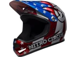 Bell Sanction Nitro Circus, Red/silver/blue