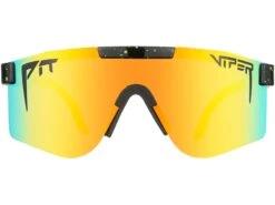 Pit Viper The Originals Double Wide Polarized Monster Bull - Orange Revo Mirror