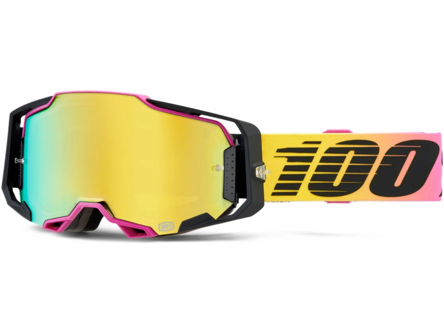 100% Armega Goggle - Mirror Gold, 91 1 100% Armega Goggle - Mirror Gold, 91