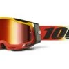 100% Racecraft 2 Goggle - Mirror Red, Ogusto