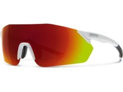 Smith Reverb - ChromaPop Red Mirror, Mat White/Lens: Cp Red Mir