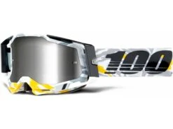 100% Racecraft 2 Goggle - Mirror Silver, Korb