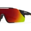 Smith Attack MAG MTB - ChromaPop Red Mirror, Matte Black Cinder