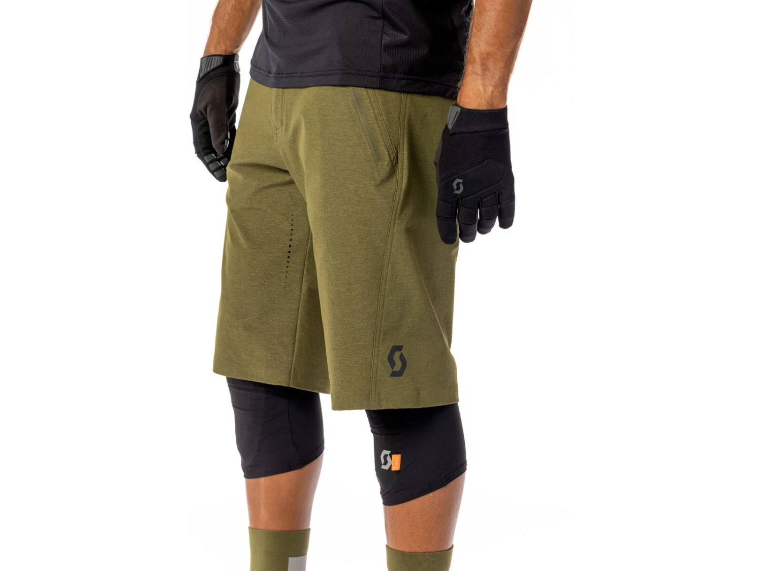 Scott Soldier Ghost Knee Guards, Black 6 Scott Soldier Ghost Knee Guards, Black – Bild 6