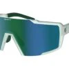 Scott Shield - Green Chrome, Mineral Blue