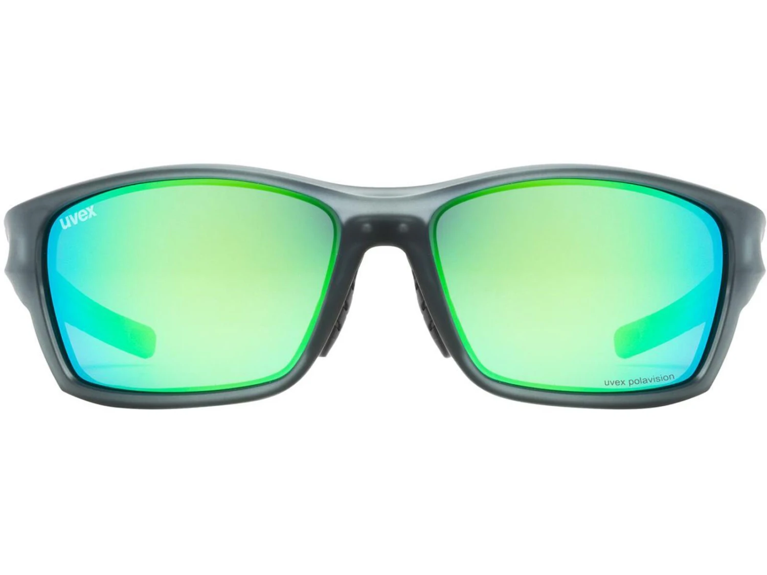 Uvex Sportstyle 232 P - Polavision Mirror Green, Smoke Mat 2 Uvex Sportstyle 232 P - Polavision Mirror Green, Smoke Mat – Bild 2