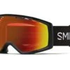 Smith Rhythm MTB - ChromaPop Everyday Red Mirror + WS, Black