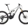 Specialized S-Works Turbo Levo, Metallic White Silver/chrome/dream Silver
