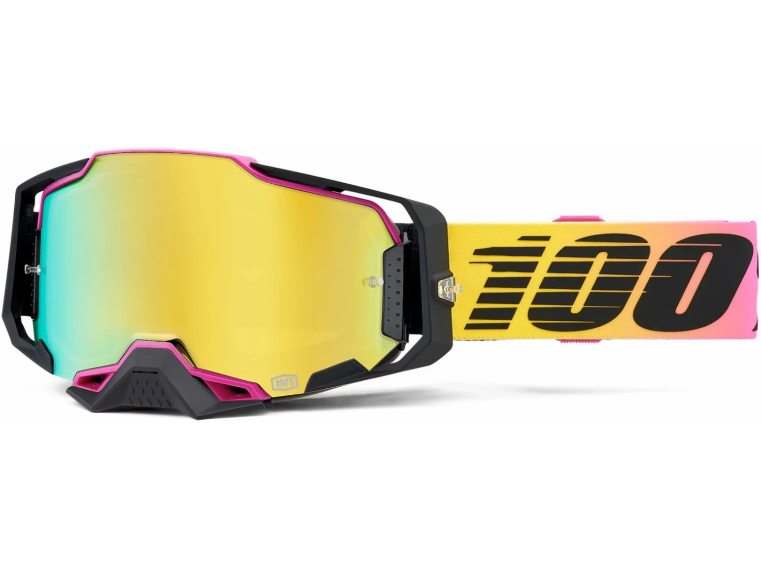 100% Armega Goggle - Mirror Gold, 91 2 100% Armega Goggle - Mirror Gold, 91 – Bild 2