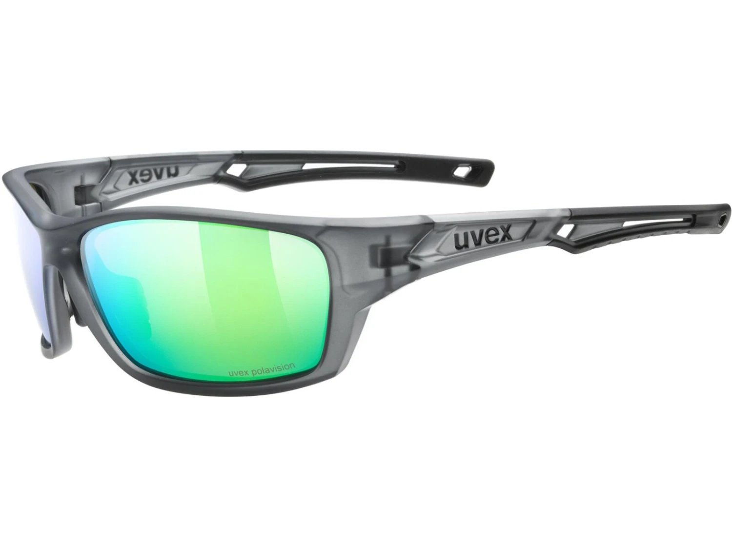 Uvex Sportstyle 232 P - Polavision Mirror Green, Smoke Mat 1 Uvex Sportstyle 232 P - Polavision Mirror Green, Smoke Mat