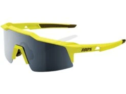 100% Speedcraft SL - Black Mirror Lens, Soft Tact Banana