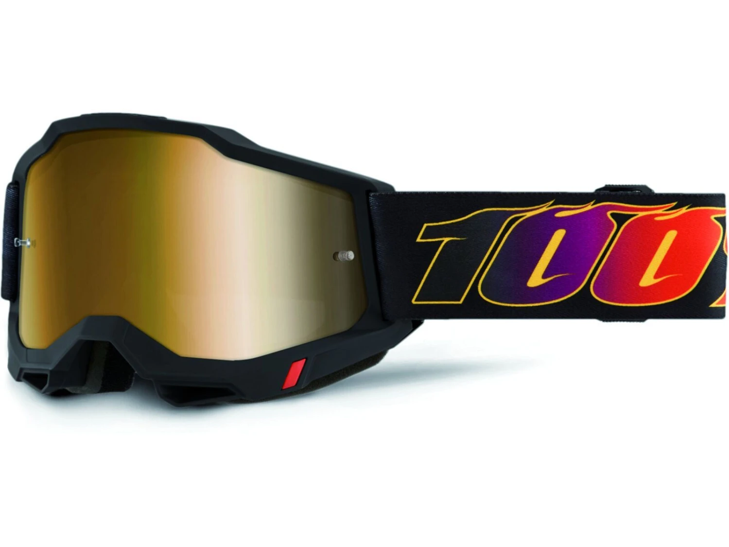 100% Accuri 2 Goggle - Mirror True Gold, El Diablo 1 100% Accuri 2 Goggle - Mirror True Gold, El Diablo