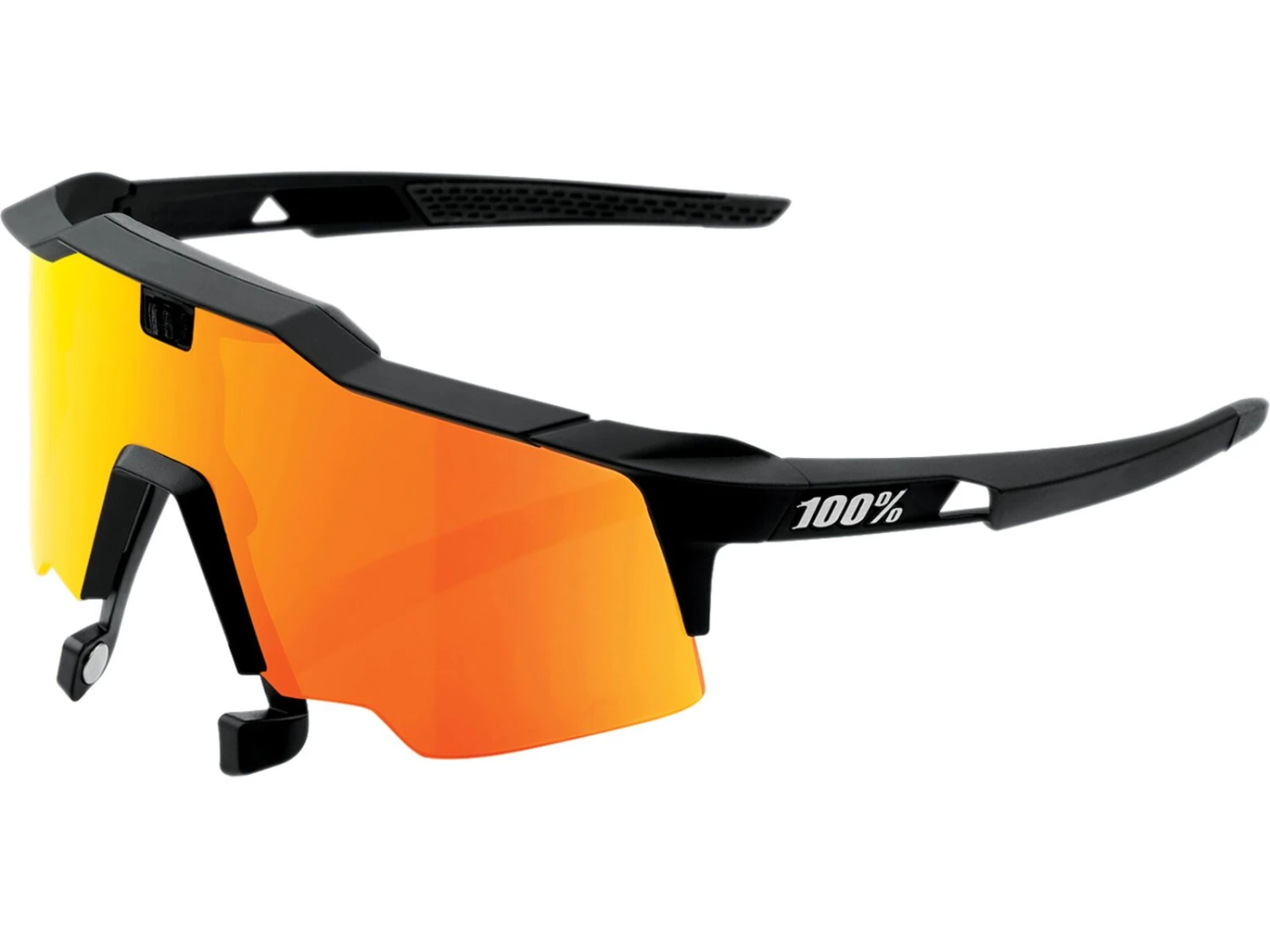 100% Speedcraft AIR - HiPER Red ML Mirror, Soft Tact Black 1 100% Speedcraft AIR - HiPER Red ML Mirror, Soft Tact Black