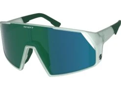 Scott Pro Shield - Green Chrome, Mineral Blue