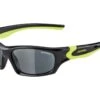 Alpina Flexxy Teen - Ceramic Black Mir, Black/neon Yellow Gloss