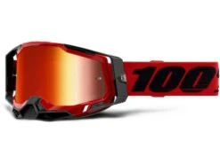 100% Racecraft 2 Goggle - Mirror Red, Red