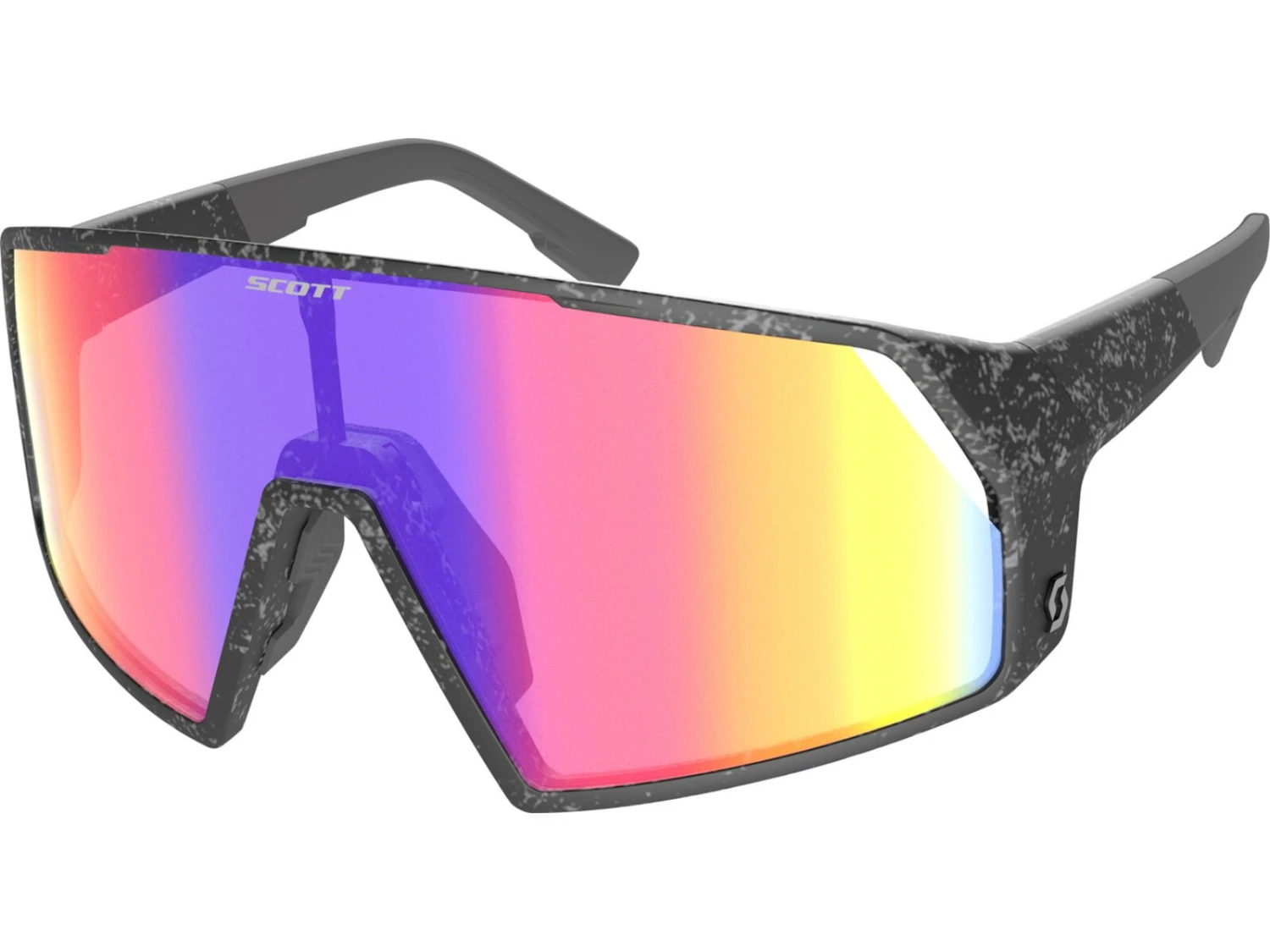 Scott Pro Shield - Teal Chrome, Marble Black 1 Scott Pro Shield - Teal Chrome, Marble Black