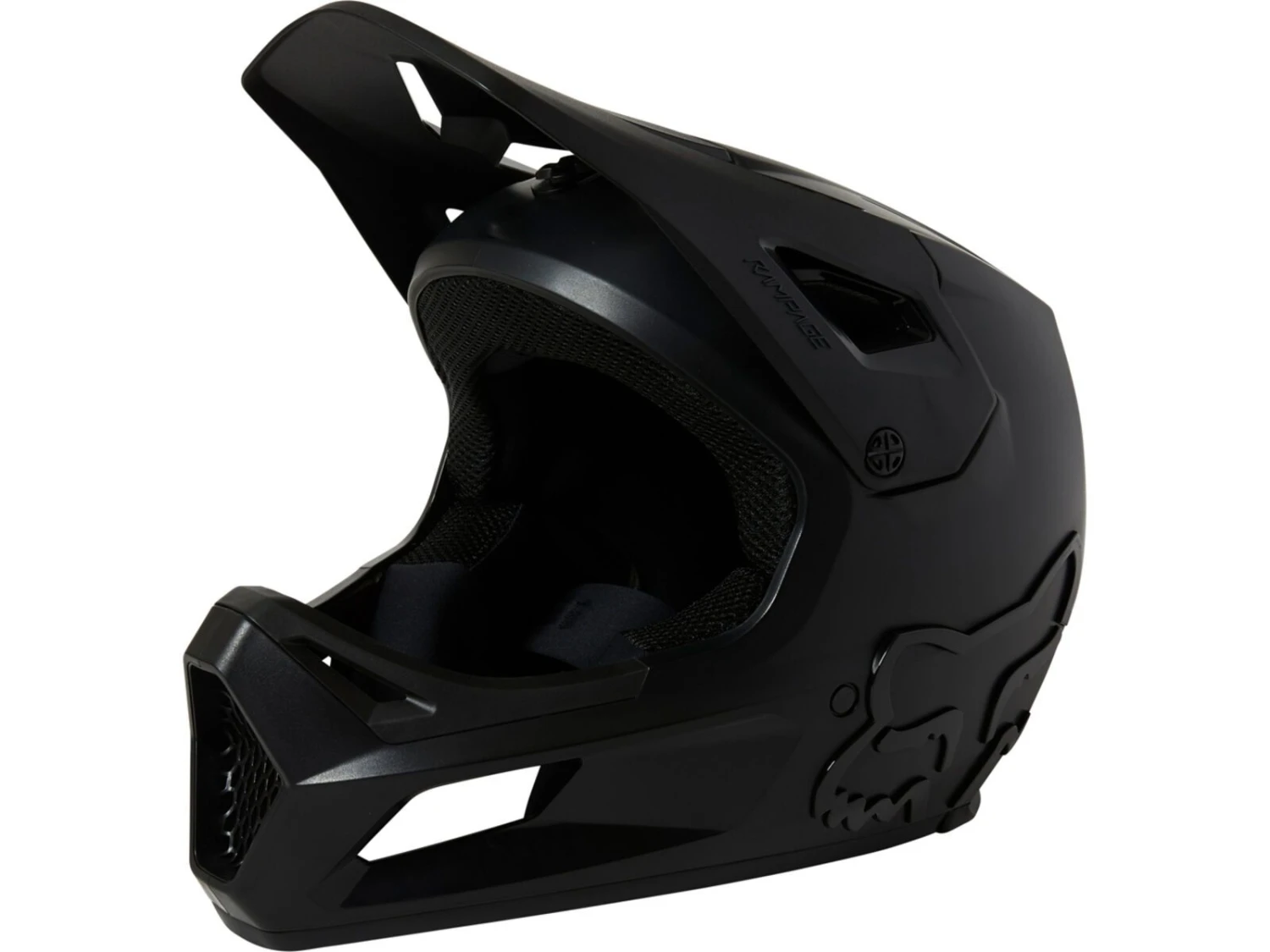 Fox Rampage Helmet, Black 4 Fox Rampage Helmet, Black – Bild 4