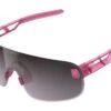 POC Elicit Clarity Road Silver, Actinium Pink Transl.