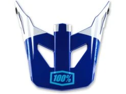 100% Status Replacement Visor, Kelton Blue