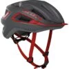 Scott Arx Helmet, Dark Grey/red