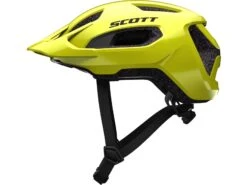 Scott Supra Helmet, Radium Yellow