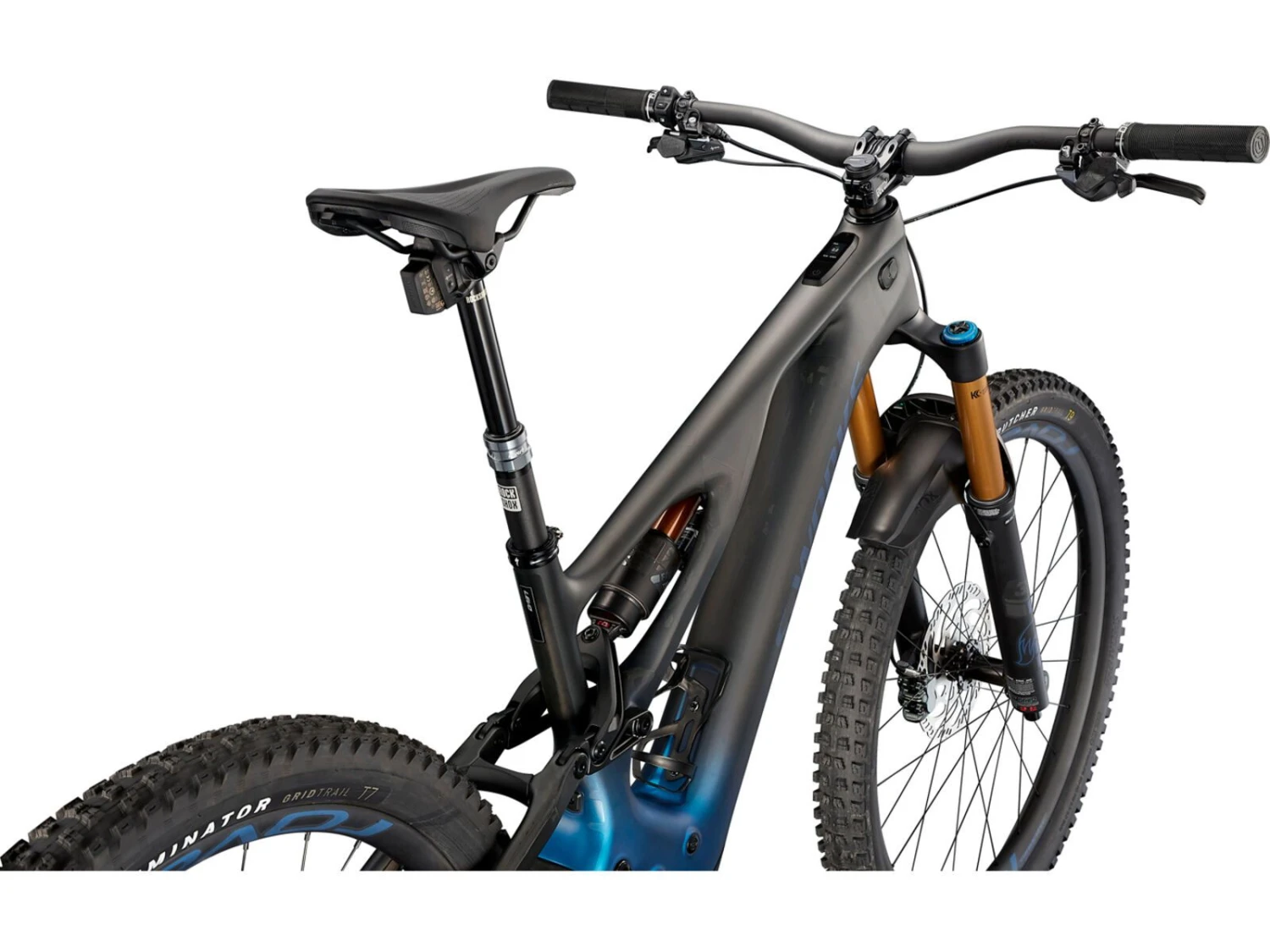 Specialized S-Works Turbo Levo, Blue Ghost Gravity Fade/black/light Silver 4 Specialized S-Works Turbo Levo, Blue Ghost Gravity Fade/black/light Silver – Bild 4