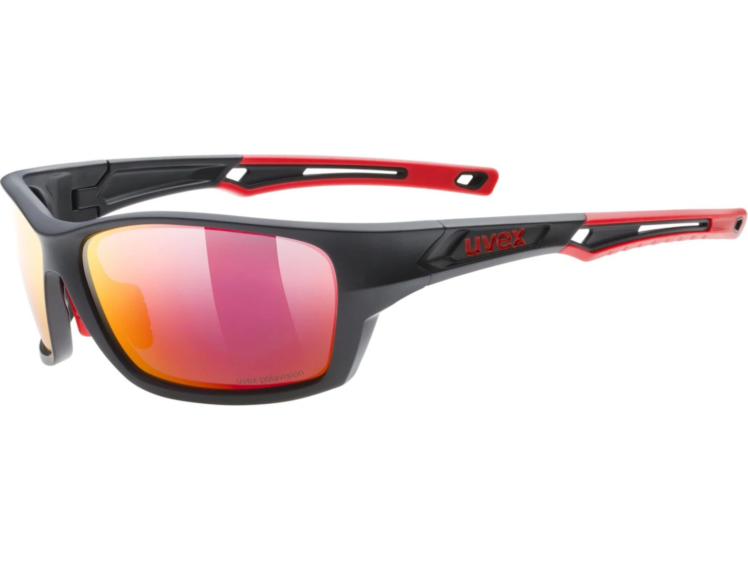 Uvex Sportstyle 232 P - Polavision Mirror Red, Black Mat Red 1 Uvex Sportstyle 232 P - Polavision Mirror Red, Black Mat Red