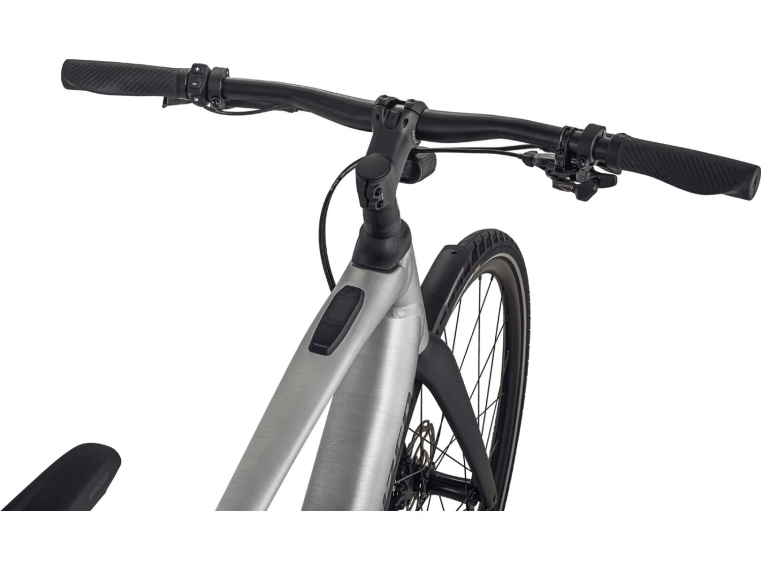 Specialized Turbo Vado SL 5.0 EQ (SRAM), Brushed/black Reflective 5 Specialized Turbo Vado SL 5.0 EQ (SRAM), Brushed/black Reflective – Bild 5