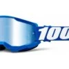 100% Strata 2 Goggle - Mirror Blue, Blue