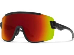 Smith Wildcat - ChromaPop Red Mirror, Matte Black